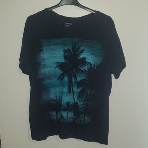Catherines palm tree/beach Tshirt